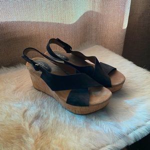 Stylish and comfortable wedge sandal